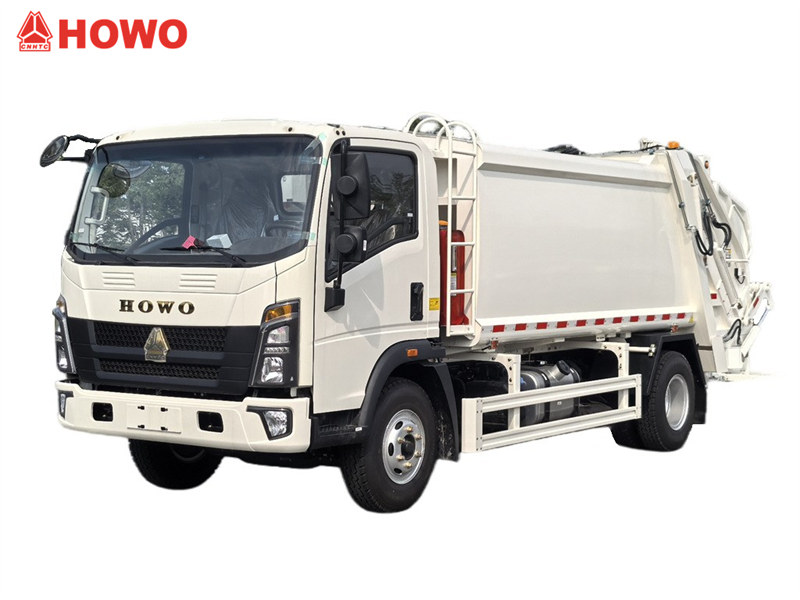 5TONS back loader garbage truck Howo