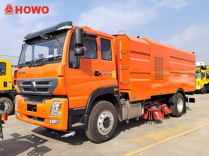 Sinotruk RHD 190HP чаң соргуч жол шыпыргычы