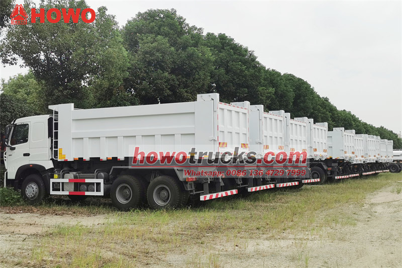 SINOTRUK HOWO heavy dump trucks for export