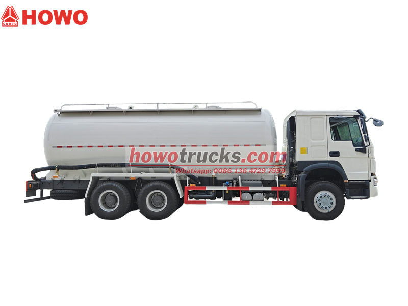 Howo 6x4 Solid Substances Vacuum Truck