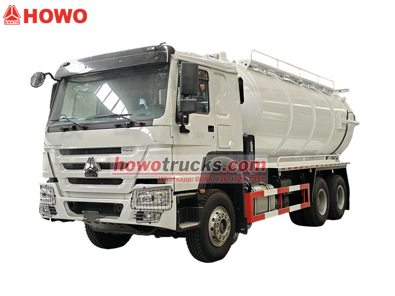 Howo 6x4 Sewage Vacuum Tanker