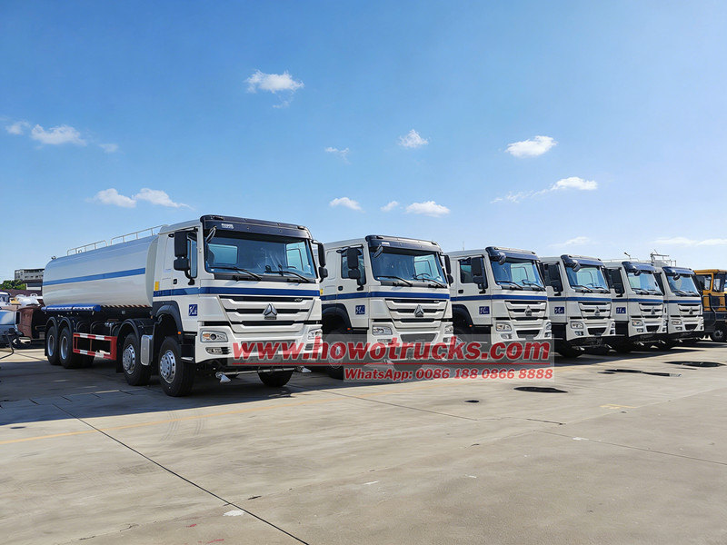 HOWO 8×4 water delivery truck for sale