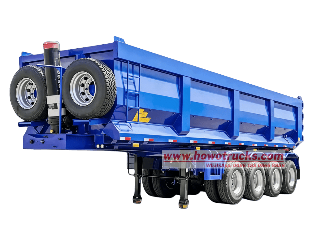 Dumper Seimitrailer