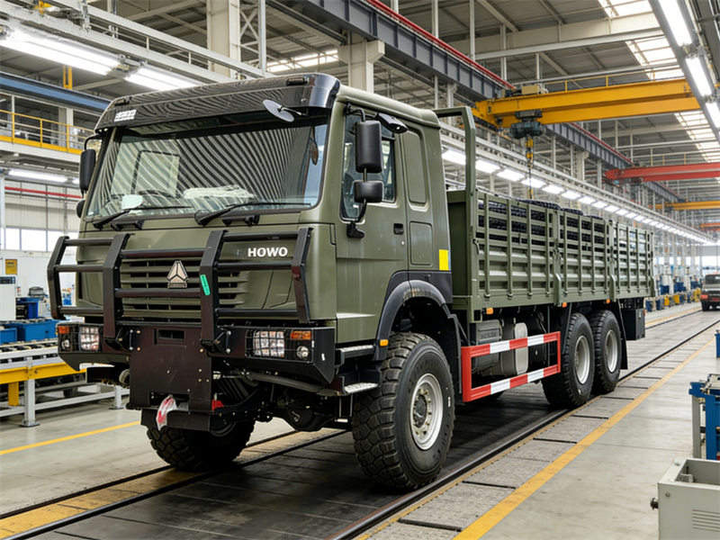 Howo 6x6 cargo truck