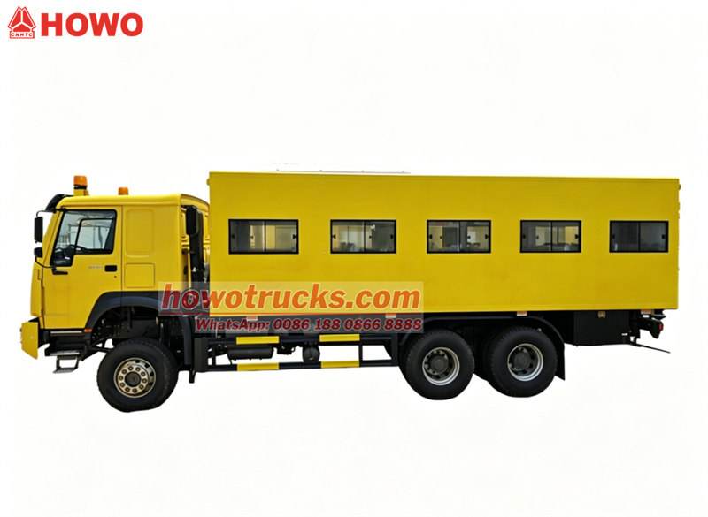 HOWO 6x6 troop carrier truck HOWO 6x6 troop carrier truck