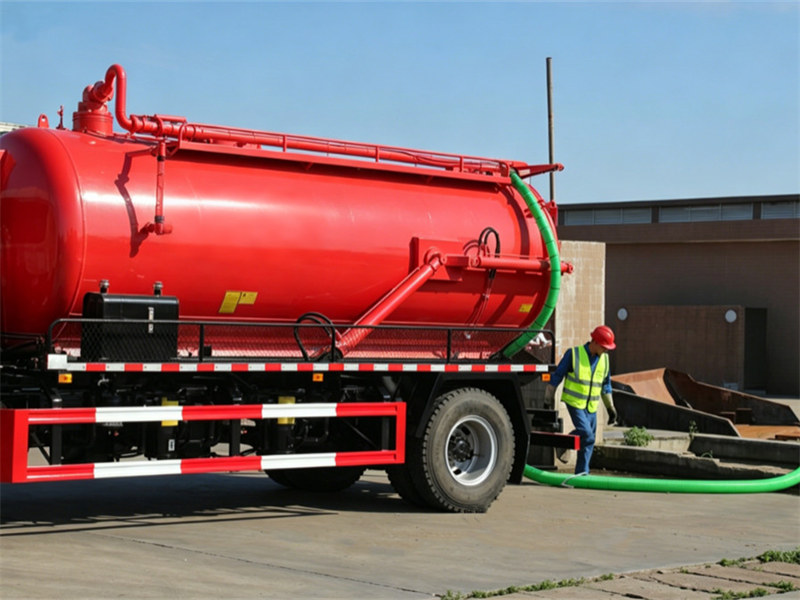 HOWO 10000L sewage tank truck