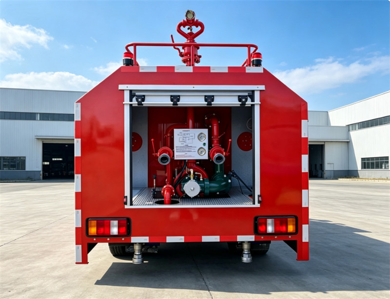 HOWO fire water truck